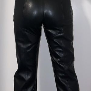 Wilfred Leather Pants, Size 10